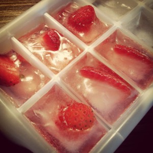 Fruity Ice cubes