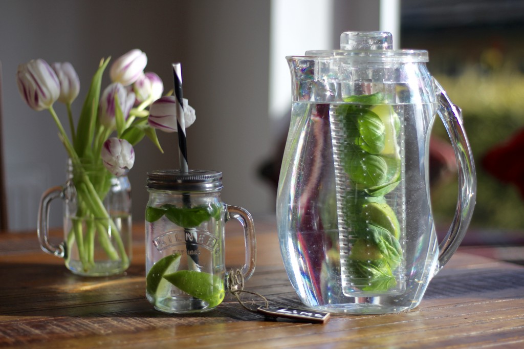 Infused Water with Lime