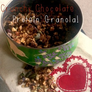 Chocolate Crunchy Protein Granola