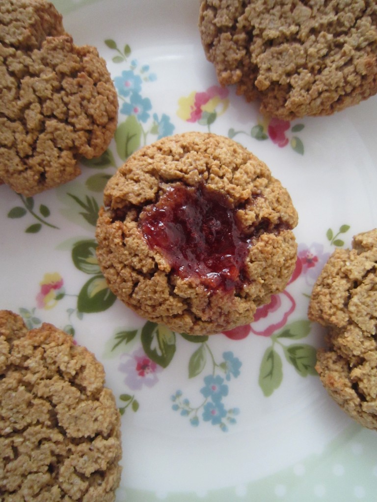 peanut butter and jelly cookie