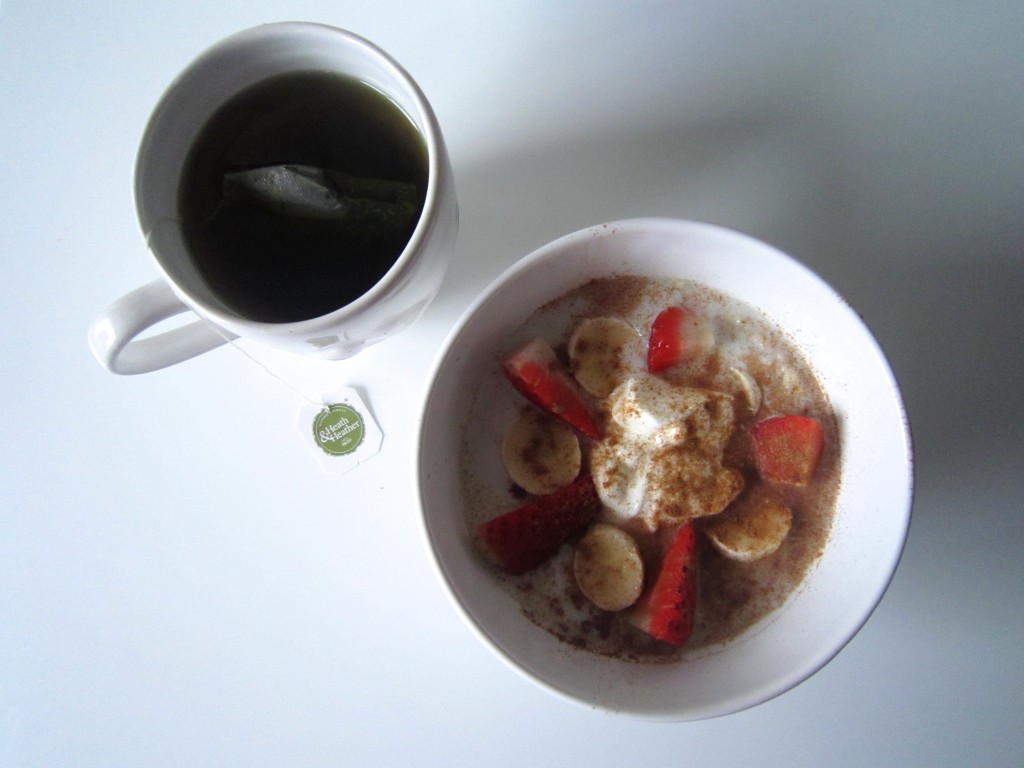 Porridge and nettle tea