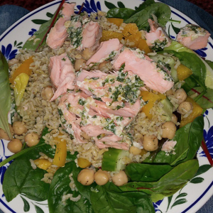 Salmon Quinoa Salad