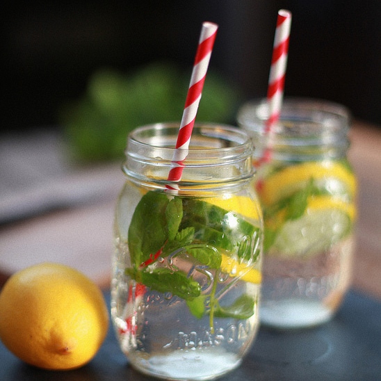 Lemon and Mint Water