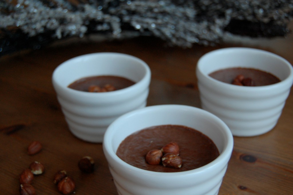 Healthy Nutella Pudding