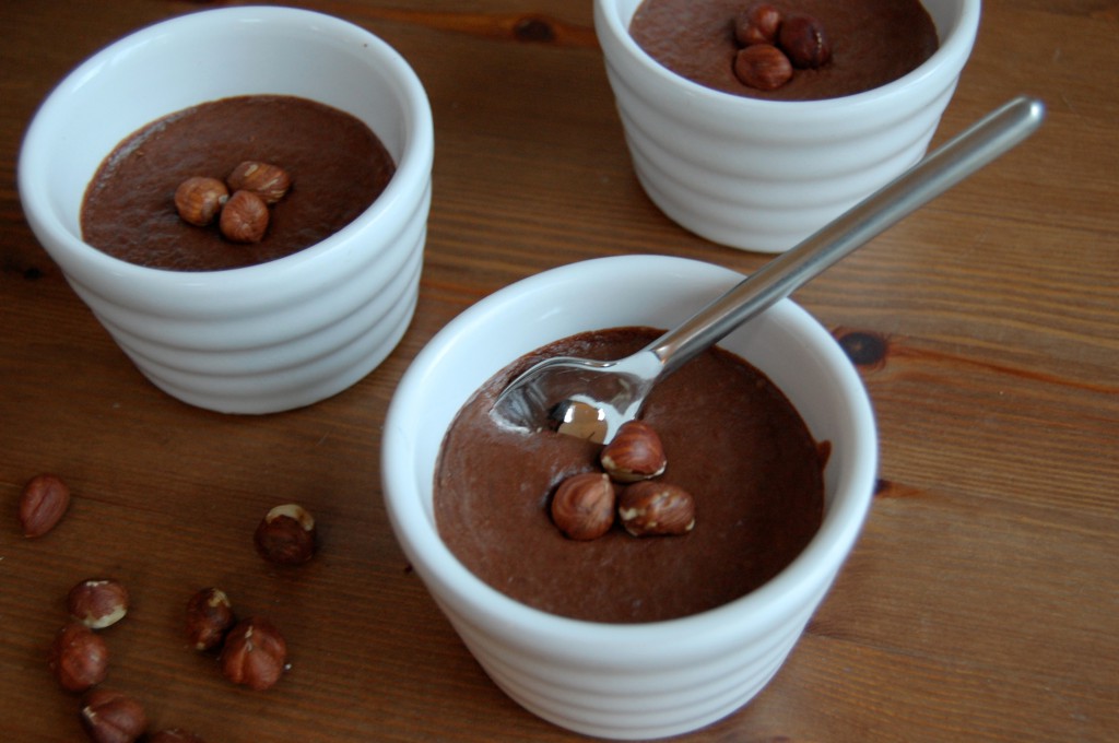 Healthy Nutella Pudding