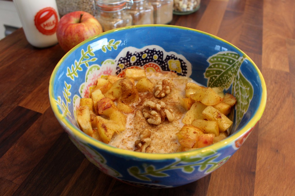 Festive Porridge with Apple