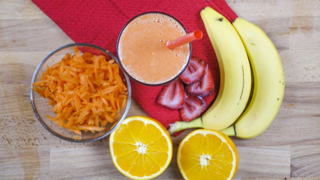 Orange Banana & Carrot Smoothie Recipe