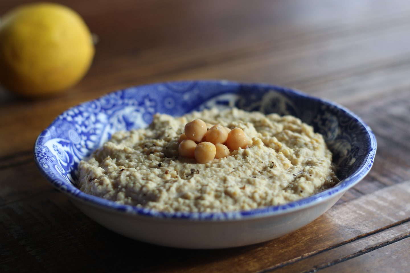 Low Calorie Healthy Hummus Recipe