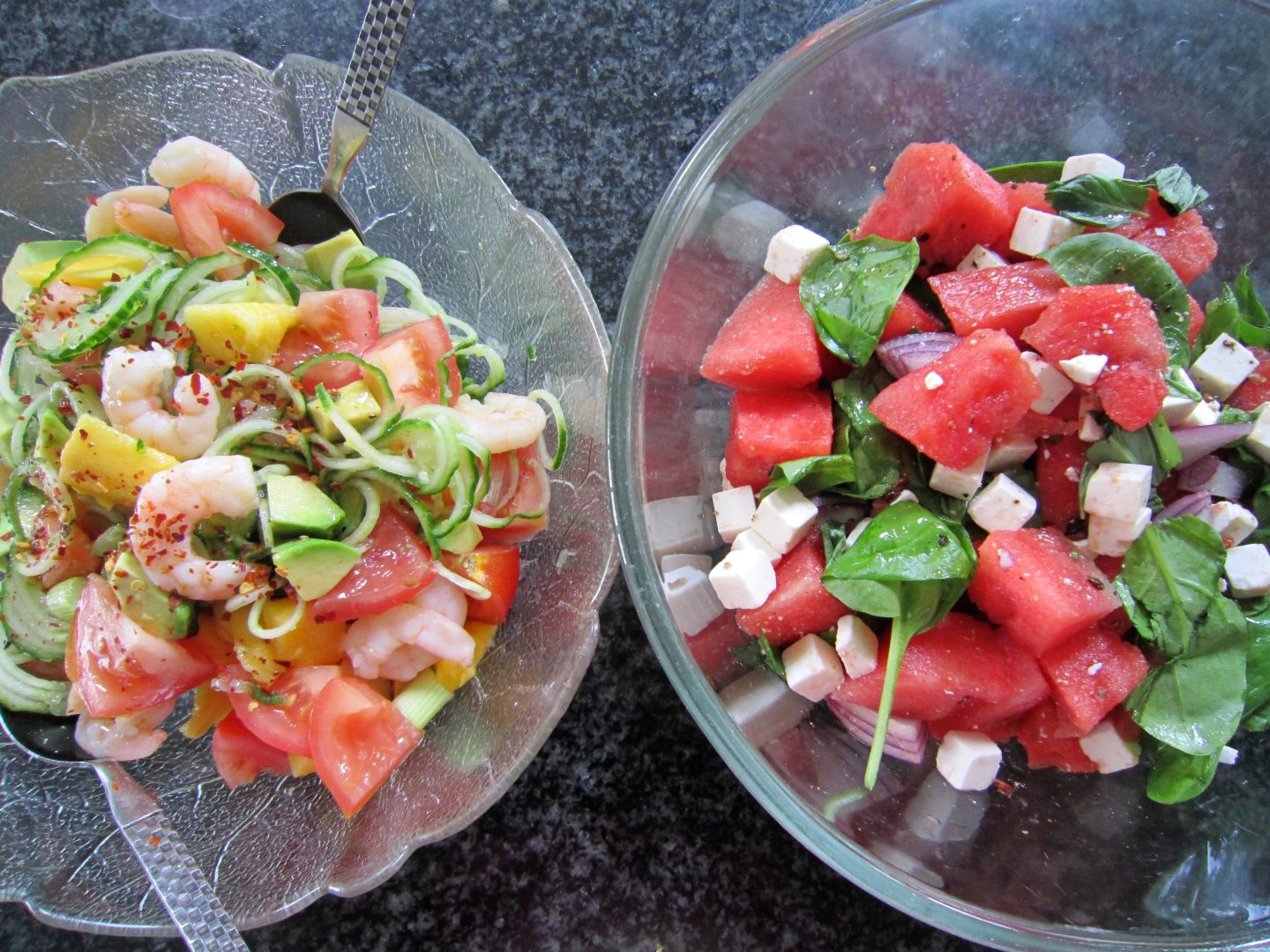 Summer Salads with Fruit