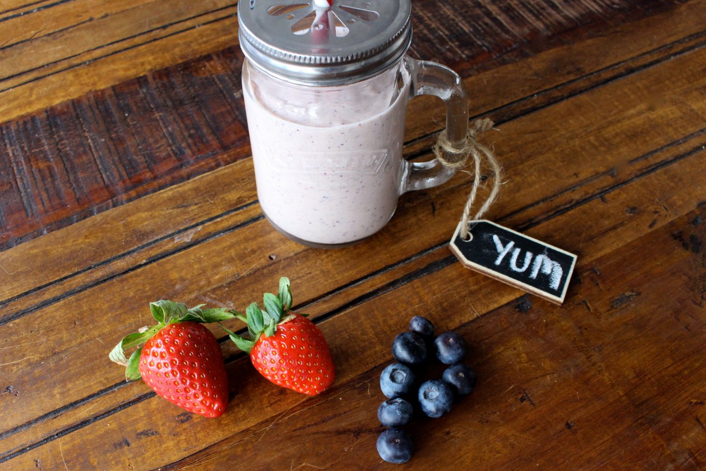 High Protein Berry Smoothie