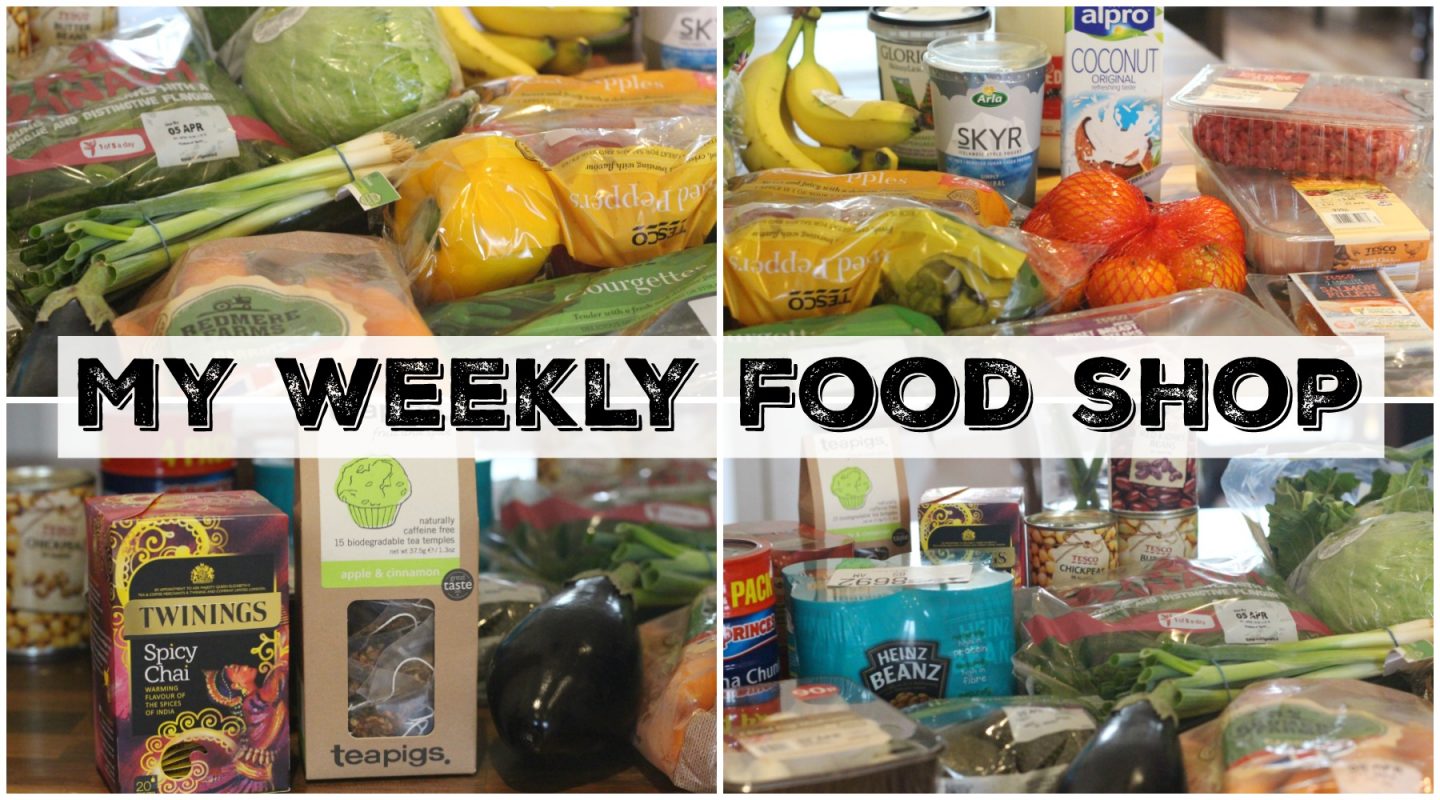 What I Eat – My Weekly Food Shop